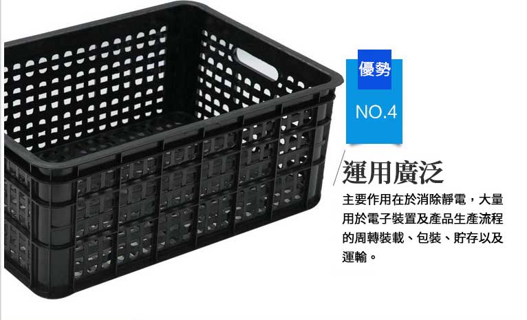 防靜電周轉箱展示，防止靜電損害，保障電子產品安全