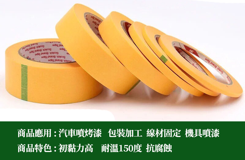 3M 美紋膠帶 244 使用範例
