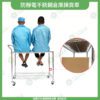 防靜電不鏽鋼揀貨車，兩人坐上示意承重