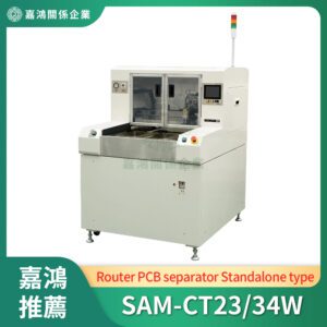 PCB曲線分板機 (Router PCB separator)_SAM-CT23/34W