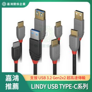 LINDY林帝 USB TYPE-C系列