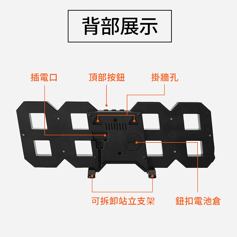 LED電子掛鐘擺放場景