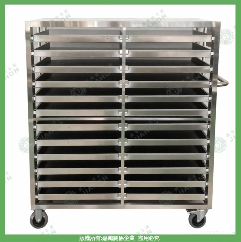 12層不繡鋼抽屜車 子商品圖02
