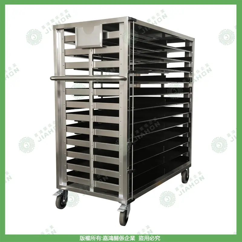 12層不繡鋼抽屜車 子商品圖04
