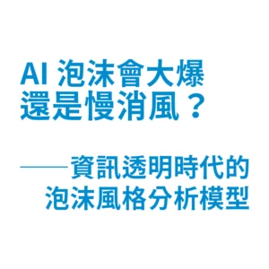 AI 泡沫研究報告