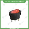 德盈 翹板開關 RL3-611-N-G-2-RE-BK-P5商品圖