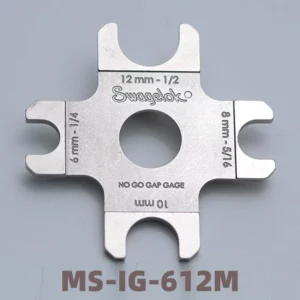 Swagelok MS-IG-612M 間隙規 No-Go Gap Gauge