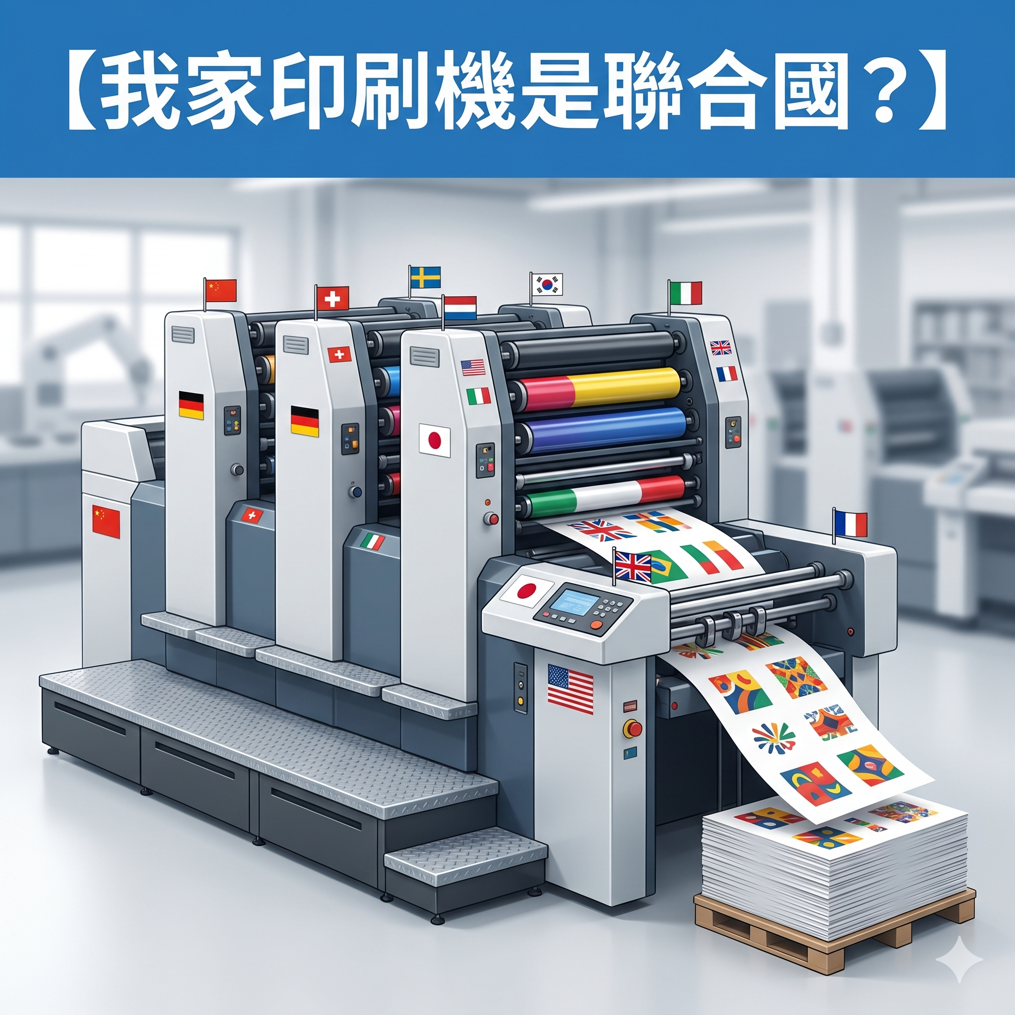 我家印刷機是聯合國？