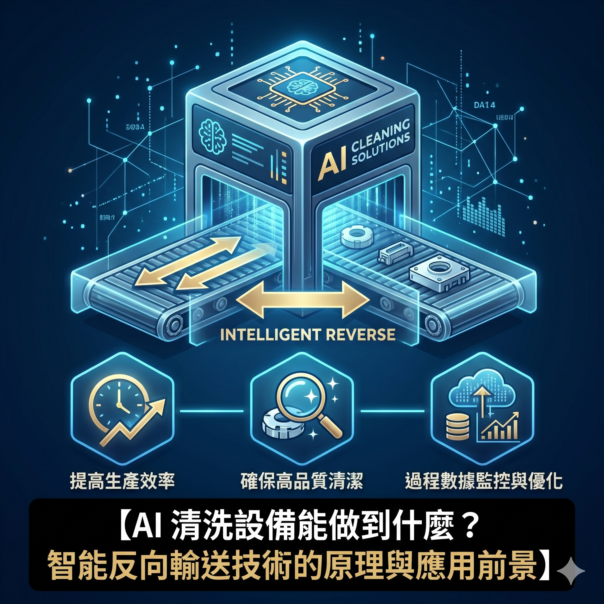 AI 清洗設備能做到什麼？智能反向輸送技術的原理與應用前景